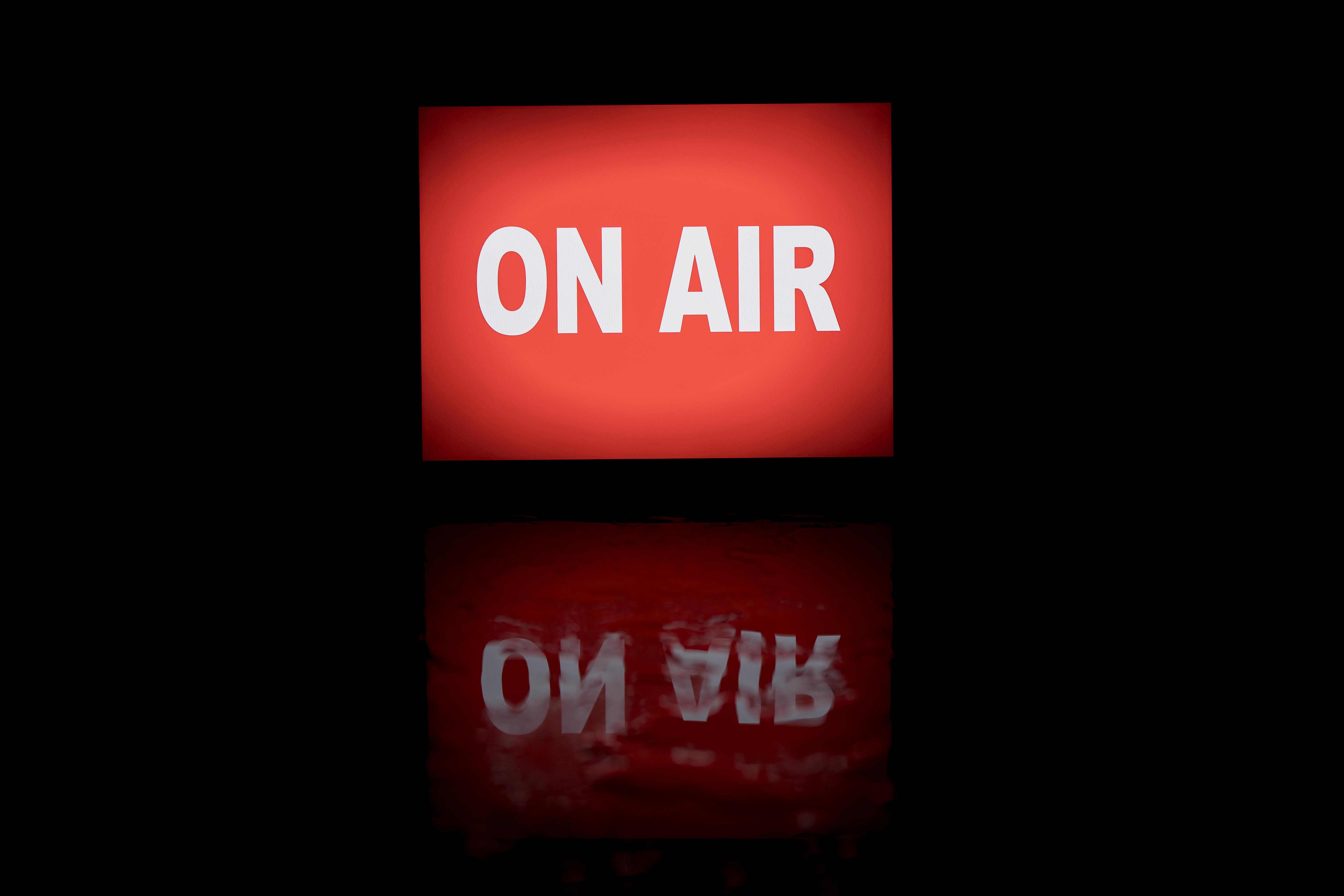 Projection Sign Installation
